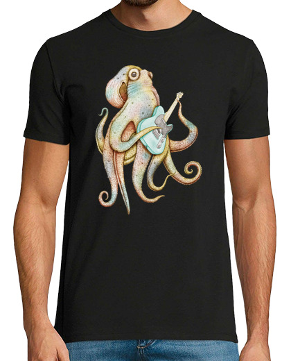 Image of Polah The Axe Wielding Octopus On Aqua