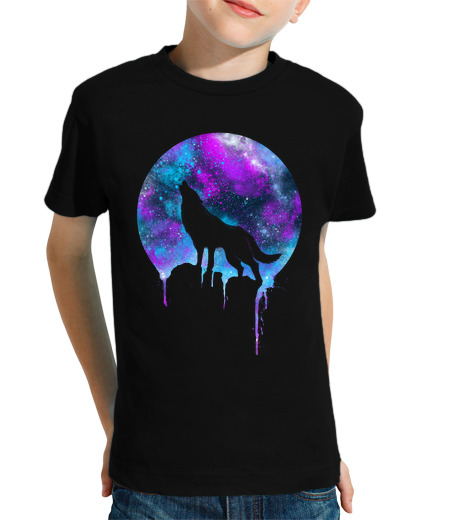 Tee Shirt Pour Enfant Manche Courte espace howl