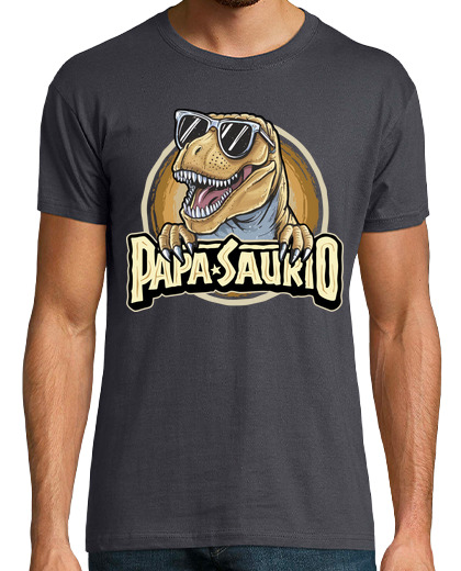 Image of papasaurus dad dinosaur gift father's day dad grandpa