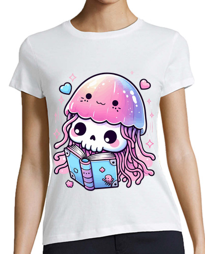 Image of Kawaii Skeleton In a Jellyfish Costume