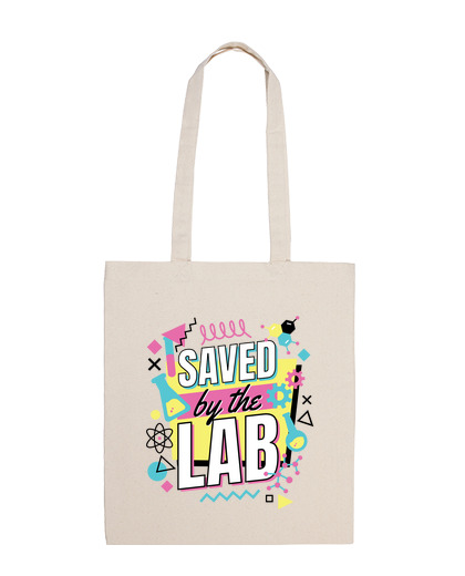 Image of chemistry laboratory student beach bag tote