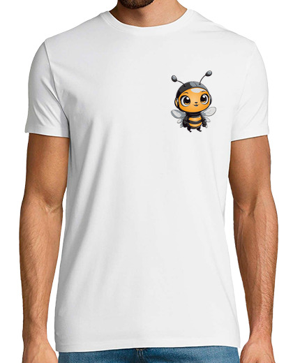 Image of bee cartoon book child logo pocket brand fashion