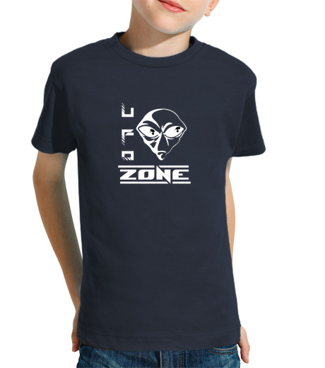 Tee Shirt Pour Enfant Manche Courte zone OVNI