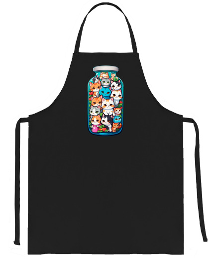 Image of cats in a jar trendy fashion breeder seller waiter