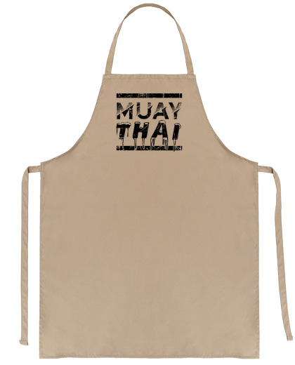 Image of muay thai boxing seller waiter craftsman sportsman