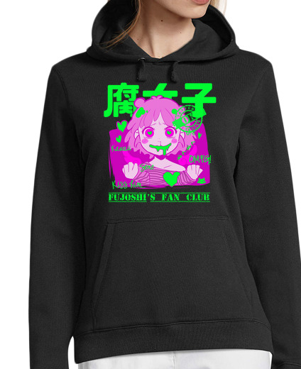 Sweat-shirt À Capuche Pour Femme fujoshi