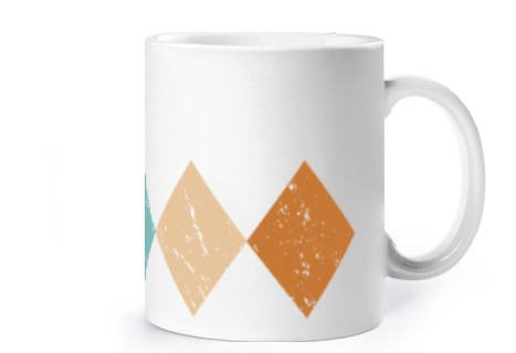 Image of antistress marble relaxing abstraction cup coffee tea croissants infusion herbal tea