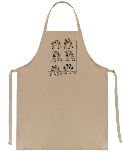 Image of boxing different exercises sport seller waiter bartender caterer craftsman