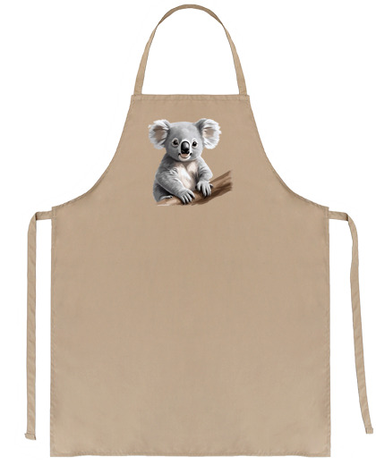 Image of koala baby realistic drawing too cute guardian agent waiter seller