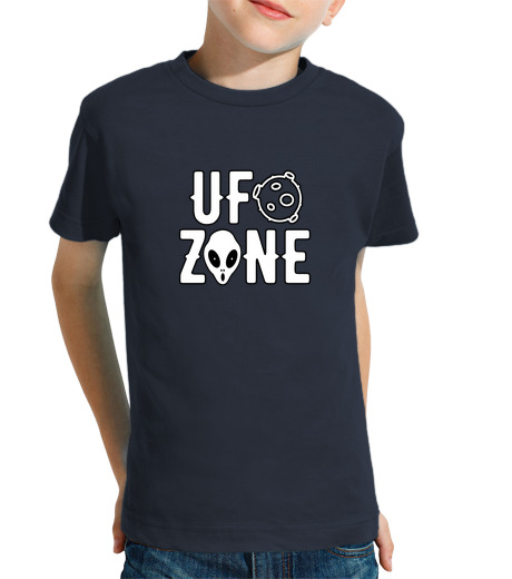 Tee Shirt Pour Enfant Manche Courte zone OVNI