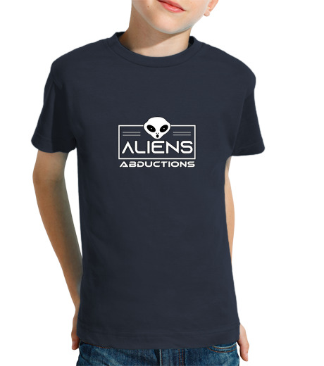 Tee Shirt Pour Enfant Manche Courte enlèvements aliens