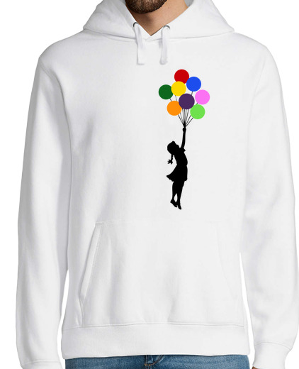 Sweat-shirt À Capuche Pour Homme banksy