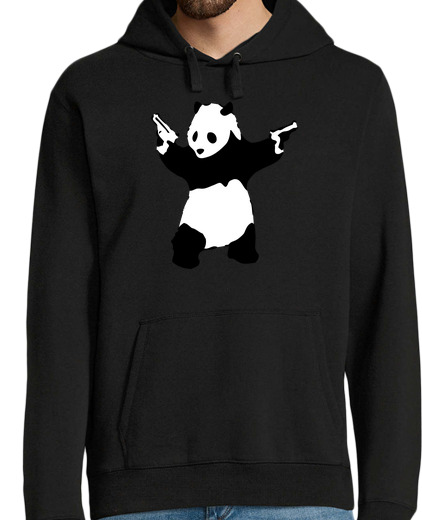 Sweat-shirt À Capuche Pour Homme banksy