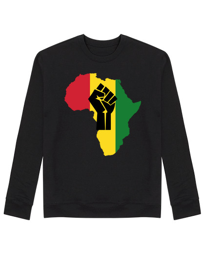 Sweat Unisexe afrique révolution rasta