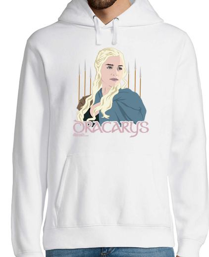 Sweat-shirt À Capuche Pour Homme daenerys (dracarys)