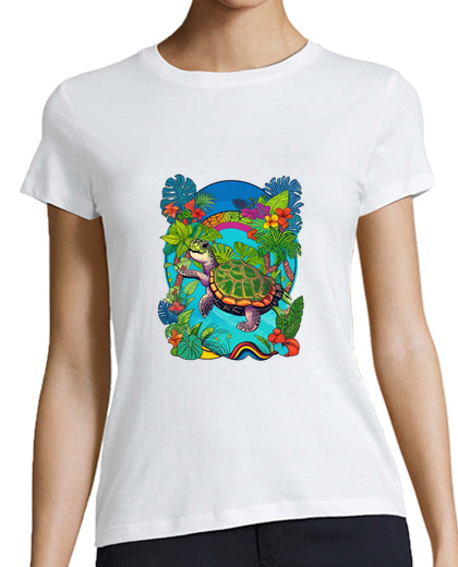 Image of tropical turtle - tropical - summer