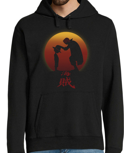 Sweat-shirt À Capuche Pour Homme je serai le roi des pirates