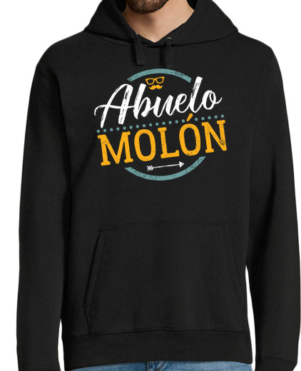 Sweat-shirt À Capuche Pour Homme grand-père molón