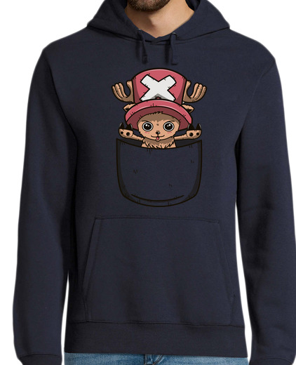 Sweat-shirt À Capuche Pour Homme poche pirate médicale