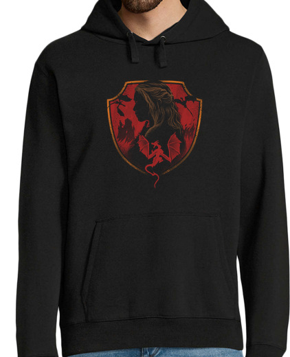 Sweat-shirt À Capuche Pour Homme maison de dragons