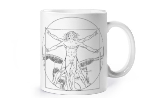 Image of rock pop band drummer hard heavy cup coffee tea croissants herbal tea infusion