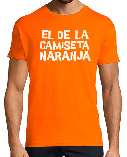 Image of the one in the orange mushroom shirt