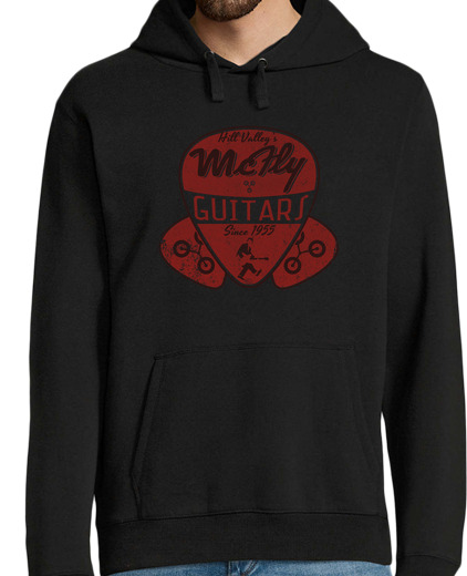 Sweat-shirt À Capuche Pour Homme guitares mcfly