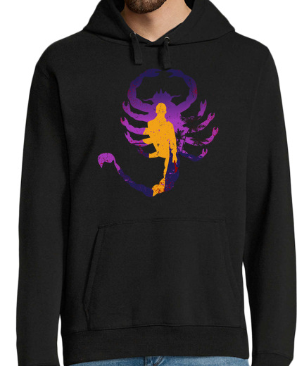 Sudadera Con Capucha Para Hombre The Driving Scorpion laTostadora