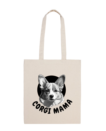 Image of corgi mama puppy price holiday bag beach tote