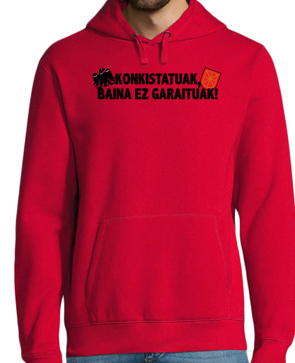 Sweat-shirt À Capuche Pour Homme ... baina ez garaituak!