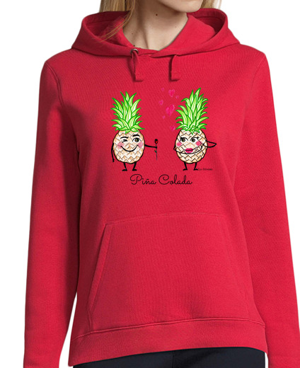 Sweat-shirt À Capuche Pour Femme pina colada