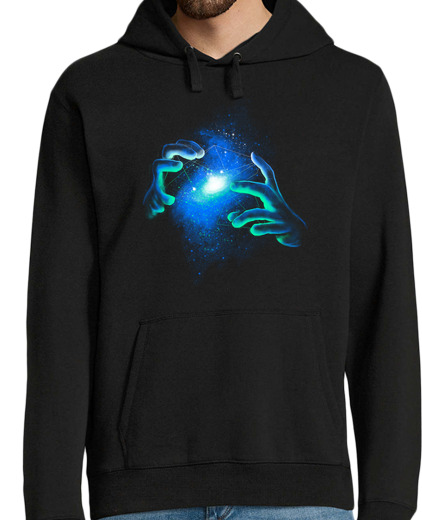 Sweat-shirt À Capuche Pour Homme espace illusionniste