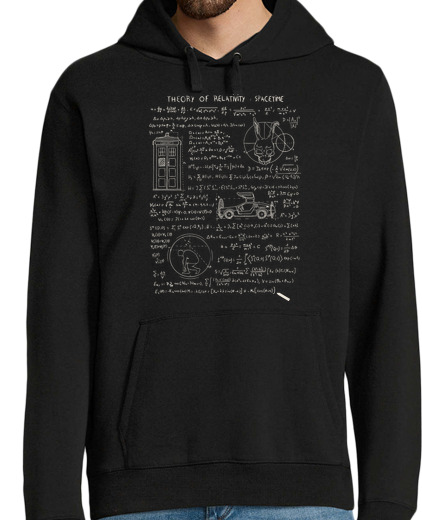 Sweat-shirt À Capuche Pour Homme théorie de la relativité