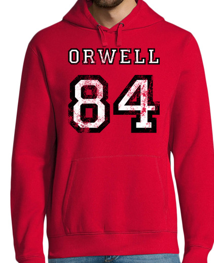 Sweat-shirt À Capuche Pour Homme 84 orwell