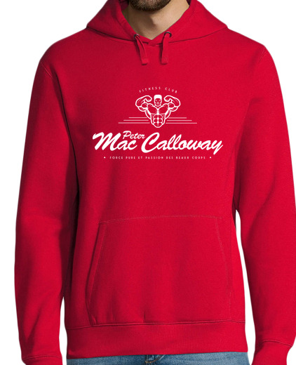 Sweat-shirt À Capuche Pour Homme peter mac calloway club de fitness