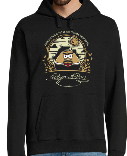 Sweat-shirt À Capuche Pour Homme edgar allan pou