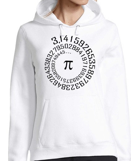 Sweat-shirt À Capuche Pour Femme pi - mathématiques -