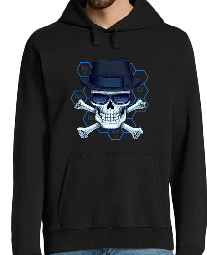 Sweat-shirt À Capuche Pour Homme tête heisenberg