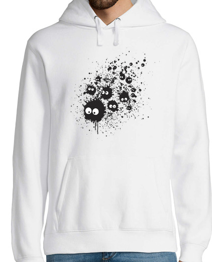 Sweat-shirt À Capuche Pour Homme encre susuwatari