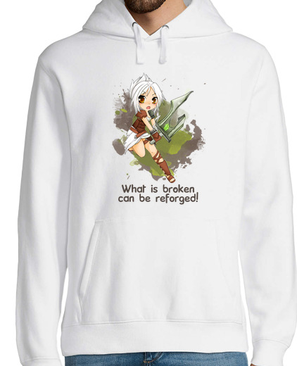 Sweat-shirt À Capuche Pour Homme riven - league of legends