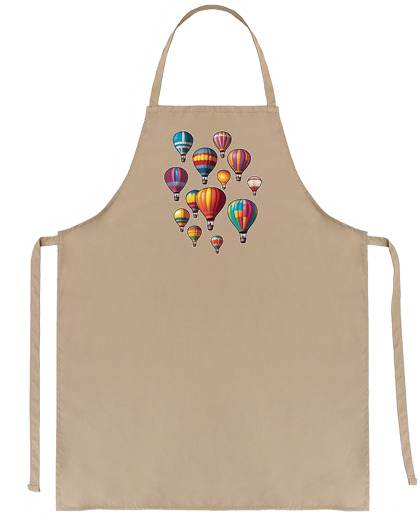 Image of hot air balloons airships repairer seller waiter craft aircraft aerostat