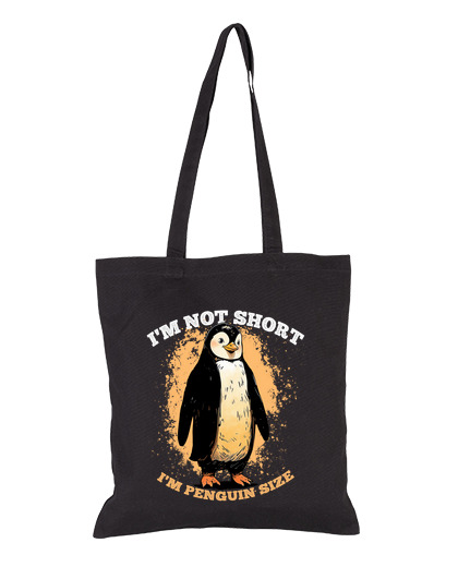 Image of small size height of a penguin not s holiday beach swimming pool tote bag