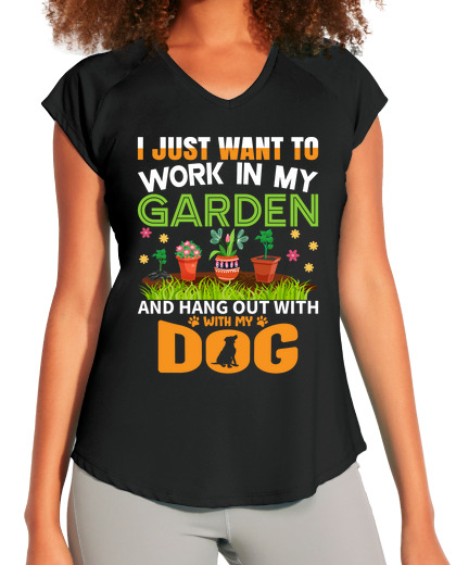 Image of Gardening Dog Lover Gardener Garden Pet