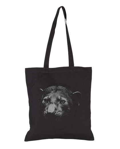 Image of gray headed marten tayra mammal beach bag vacation internship tote