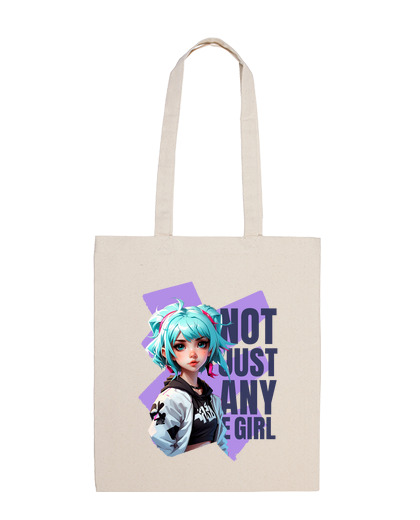 Image of anime girl computer fashion e girl bag vacation swimming pool beach tote dance class