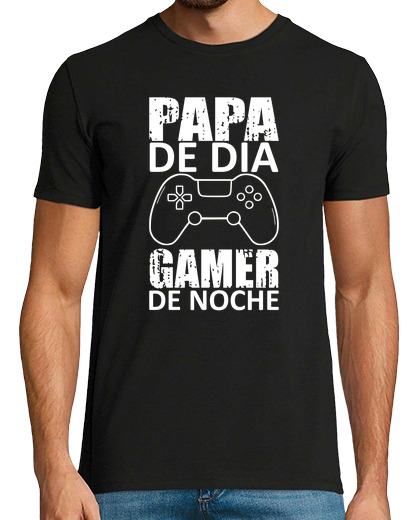 Image of Papa De Dia Gamer De Noche Dia del Padr