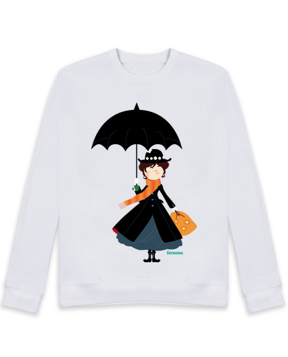 Sweat Unisexe poupée mary poppins