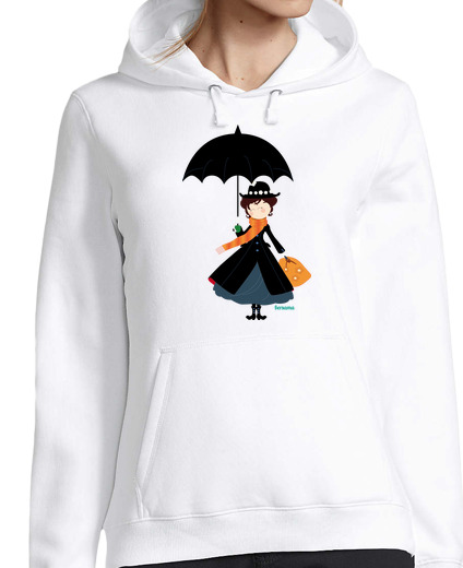 Sweat-shirt À Capuche Pour Femme poupée mary poppins