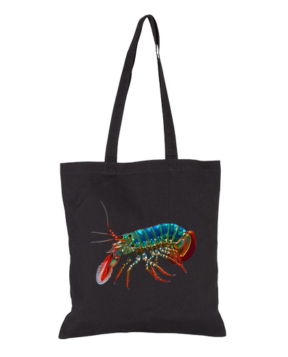 Image of shrimp neon neon dj dancefloor bag pool market holiday tote