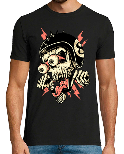 Image of freaky biker